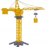 Eco stavebný žeriav a vozidlá