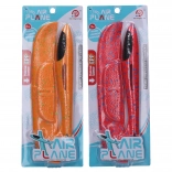 Hádzacie lietadlo z polystyrénu 31 × 34 cm