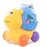 Drevená vkladačka slimák pre deti