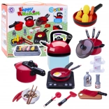 Detská kuchynská sada s príslušenstvom, 36 ks