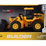 Stavebný nakladač 1:16 na zotrvačník so svetlom a zvukmi