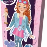 magnetická bábika na nákupy