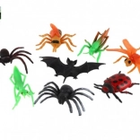 Sada plastového hmyzu 8 ks (7–12 cm) v sáčku