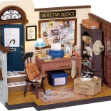 Rolife DIY domček: Mosesova detektívna kancelária s LED osvetlením