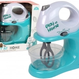 Detská hračka mixér s miskou modrý