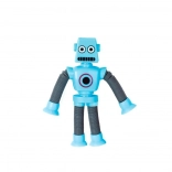 Natahovací teleskopický robot s prísavkami