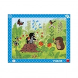 Puzzle Krtek a jahody 40 dielikov