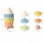 Stohovacia raketa – tvary ZIRO