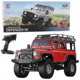 rc terénne auto LAND ROVER DEFENDER 90 1:14 červené