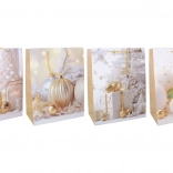 darčeková taška vianočná L 30 × 40 × 12 cm