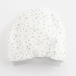dojčenská bavlnená čiapočka New Baby srdiečka