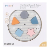 drevená vzdelávacia hra POLARB – triedenie tvarov a farieb