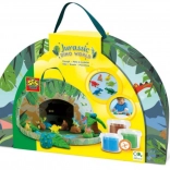 Ses Jurský dinosvet – kufrík plný zábavy s modelínou