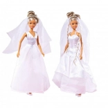 Bábika Steffi nevesta 29 cm