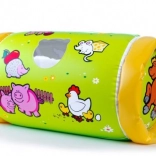 Nafukovací valec s rolničkami Moje prvé zvieratká 42 × 23 cm
