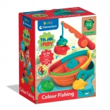 Logická hra rybárčenie s udicou a loďkou CLEMENTONI