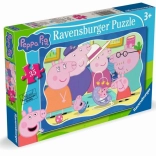 Puzzle Prasiatko Peppa 35 dielikov