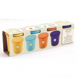 Farebná modelína DJECO - 4 prírodné farby