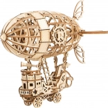 3D drevené puzzle vzducholoď