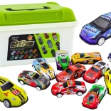 Súprava Áut v Kufríku 50 ks