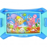 Vodná hra zručnosti morské zvieratá modrá konzola