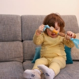 Senzorická húsenica pre najmenších MILANIWOOD