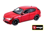 Bburago 1:24 Alfa Romeo Stelvio červená 18-21086R