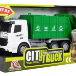 Interaktívne smetiarske auto so svetlami a zvukmi