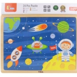 drevené puzzle vesmír 24 dielikov VIGA