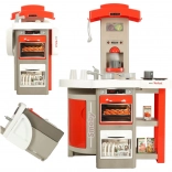 Smoby kuchynka MINI TEFAL OpenCook elektronická, skladacia na kolieskach