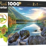 Puzzle s triedičom 2v1 Hintersee, Nemecko 1000 dielikov