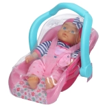 Bábätko v prenosnom hojdacom sedátku 28 cm