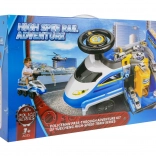 Interaktívny jazdiaci vláčik polície pre deti 3+