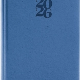 Týždenný diár Essenza 2026 slivkovej farby 15 x 21 cm