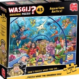 Jumbo puzzle Wasgij hry v akváriu 1000 dielikov