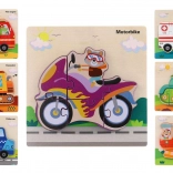 drevená vkladačka dopravné prostriedky