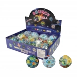 Skákacia loptička dino 7 cm