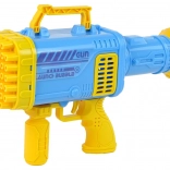Pištoľ na mydlové bubliny Bazooka s 45 otvormi Stroj na výrobu mydlových bublín