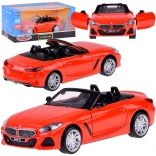 Kovový model BMW Z4 M40i cabrio 1:30 so svetlami a zvukmi