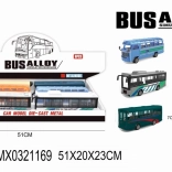 Autobus ALLTOYS pre deti od 3 rokov, 51 × 23 × 20 cm