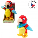 Papagáj, ktorý chodí a opakuje – 22 cm