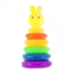 Skladací stĺp s krúžkami a zajačikom