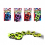 Driftovacie autíčko na zotrvačník 17 cm – plastové pretekárske auto pre deti