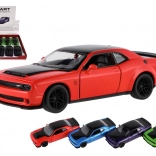Kovový model auta Kinsmart Dodge Challenger SRT Demon 170 (2023) 13 cm so spätným naťahovaním
