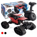 RC auto Rock Crawler 4x4 LHC012 terénne 2v1 – Červená