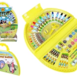 Kufrík výtvarných potrieb 50 ks KRTKO