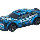 Závodné auto s modrými efektmi 19,5 cm
