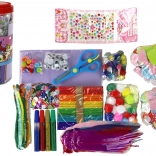 Kreatívna umelecká sada v DIY skle