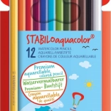 Sada akvarelových pasteliek Stabilo Aquacolor 12 ks