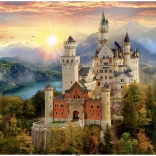 Puzzle Maľovaný Neuschwanstein 1000 dielikov